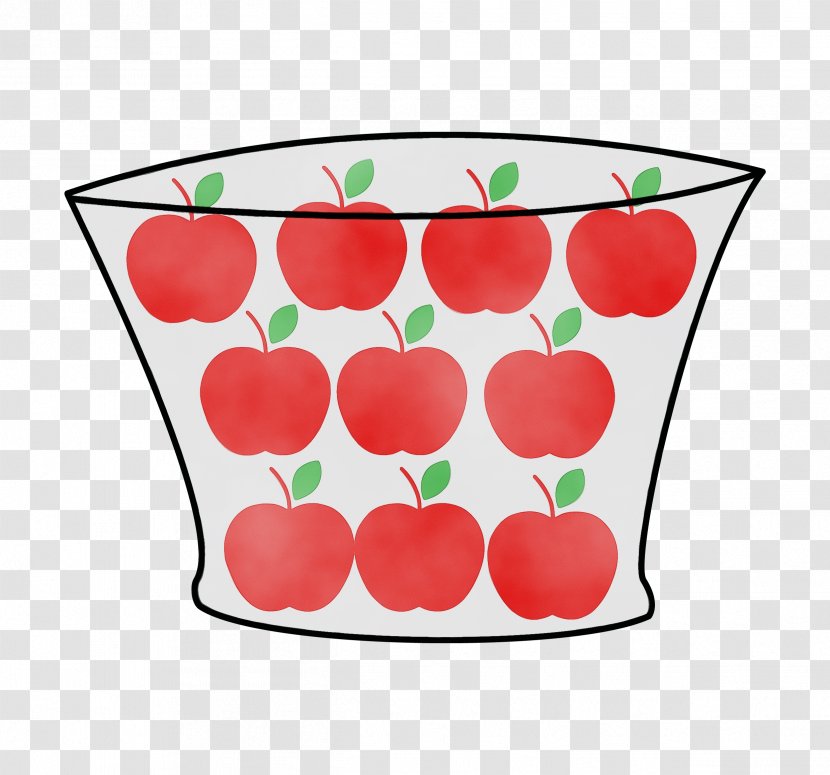 Strawberry - Red - Food Bowl Transparent PNG