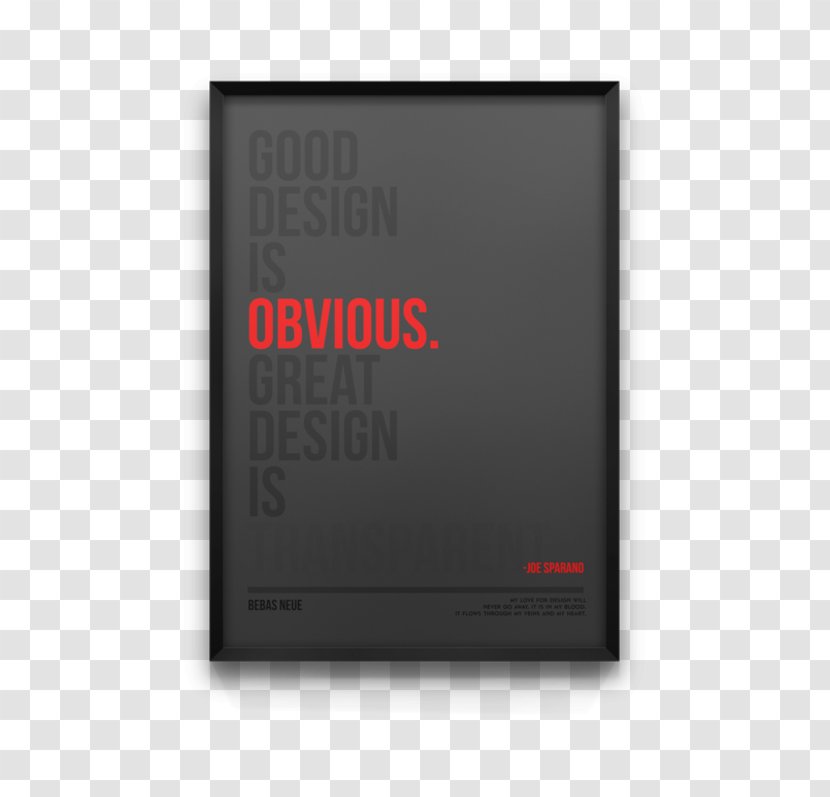 Graphic Design Poster Typography - Behance - Typographic Transparent PNG