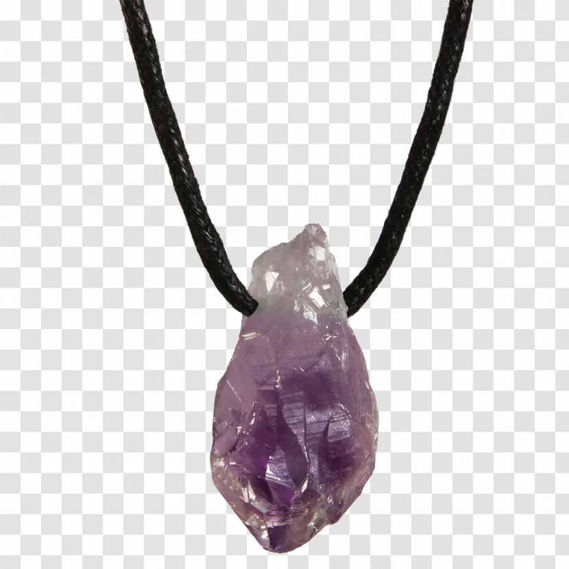 Amethyst Purple Charms & Pendants Necklace Jewellery - Meditation Stones Transparent PNG
