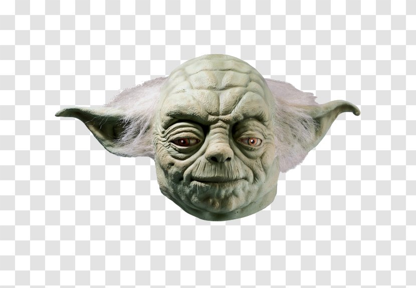 Yoda Latex Mask Costume Star Wars - Clothing Accessories Transparent PNG