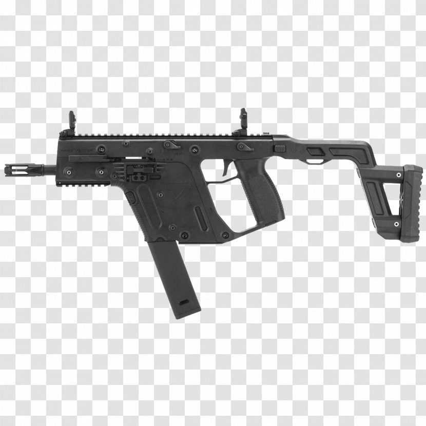 KRISS Vector Submachine Gun Firearm Airsoft Guns Weapon - Heart Transparent PNG