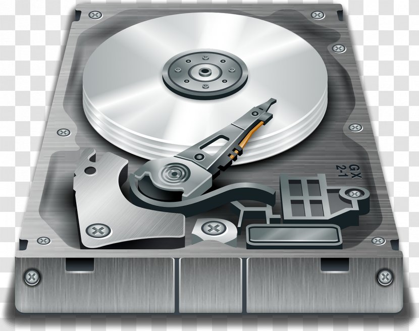 Computer Data Storage Hard Drives Hardware - Cooling - Disc Transparent PNG