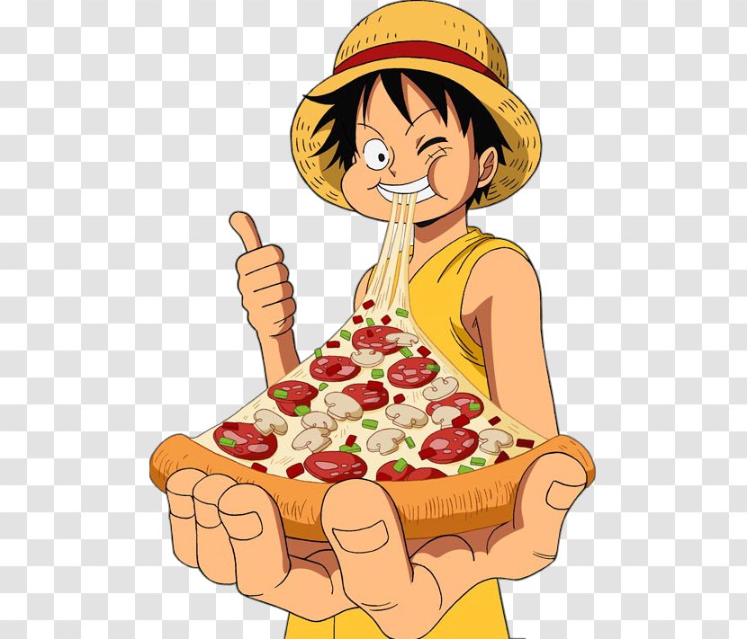 Monkey D. Luffy Roronoa Zoro Pizza Portgas Ace T-shirt - Tree - One Piece Transparent PNG