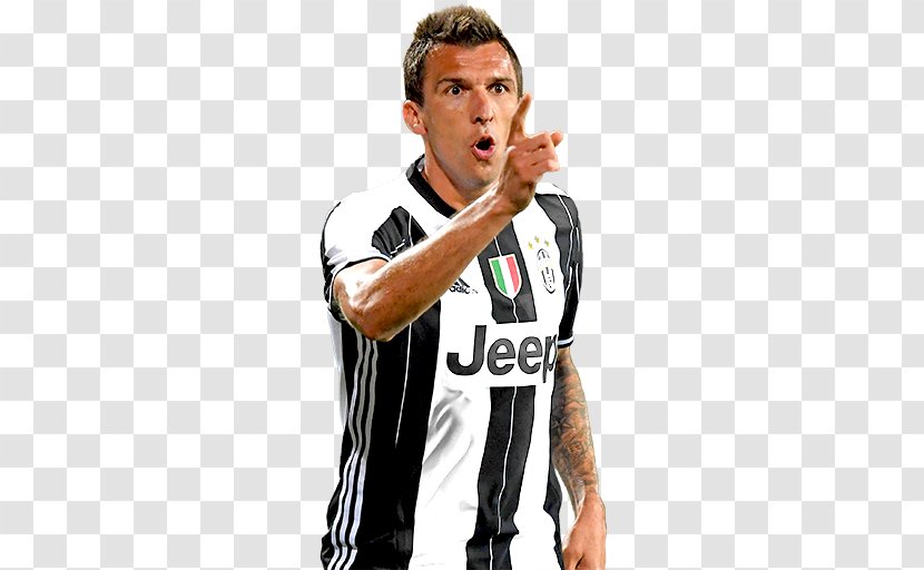 Mario Mandžukić Juventus F.C. Croatia National Football Team Jersey 2017–18 Serie A - Mandzukic Transparent PNG