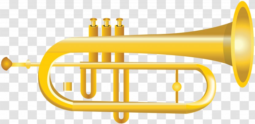 Musical Instruments Brass Mellophone Clip Art - Cartoon Transparent PNG