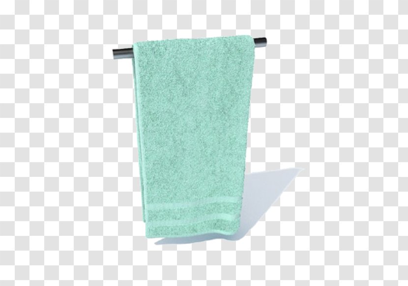Towel CGTrader 洗脸 Bathroom 3D Modeling - Serviette Transparent PNG