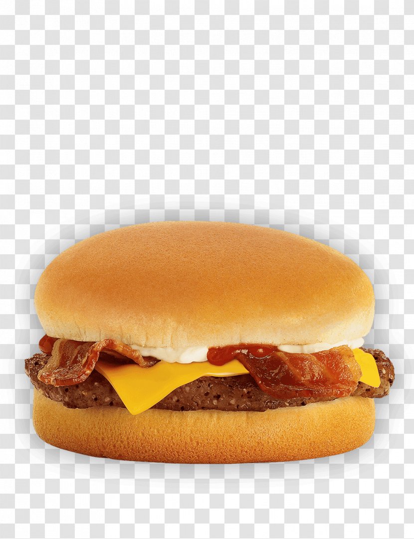 Cheeseburger Bacon Hamburger Jack In The Box Patty - Sandwich Transparent PNG