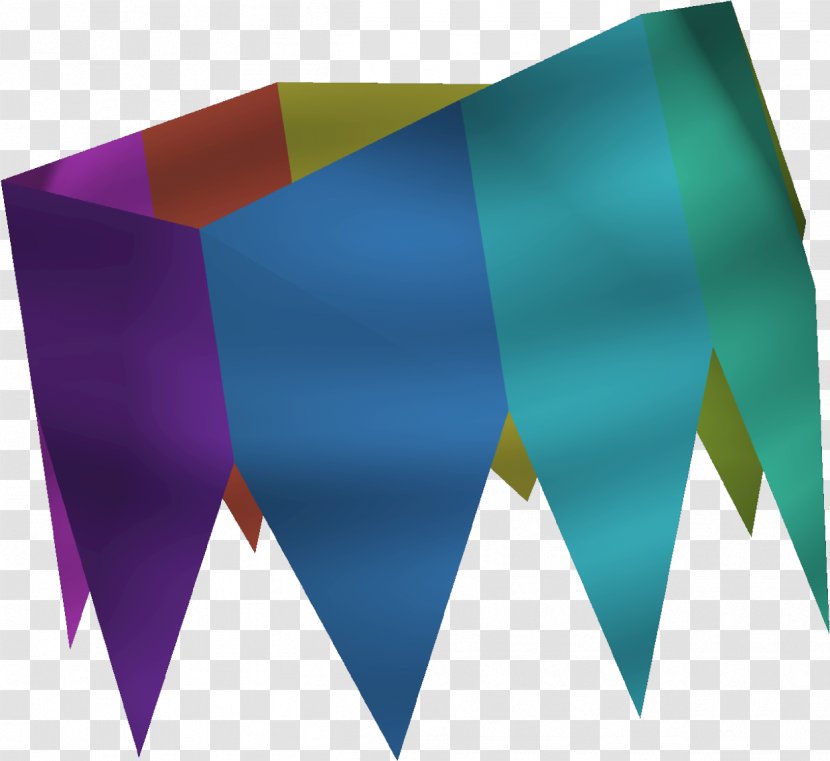 Old School RuneScape Party Hat - Anniversary - Chrome Transparent PNG