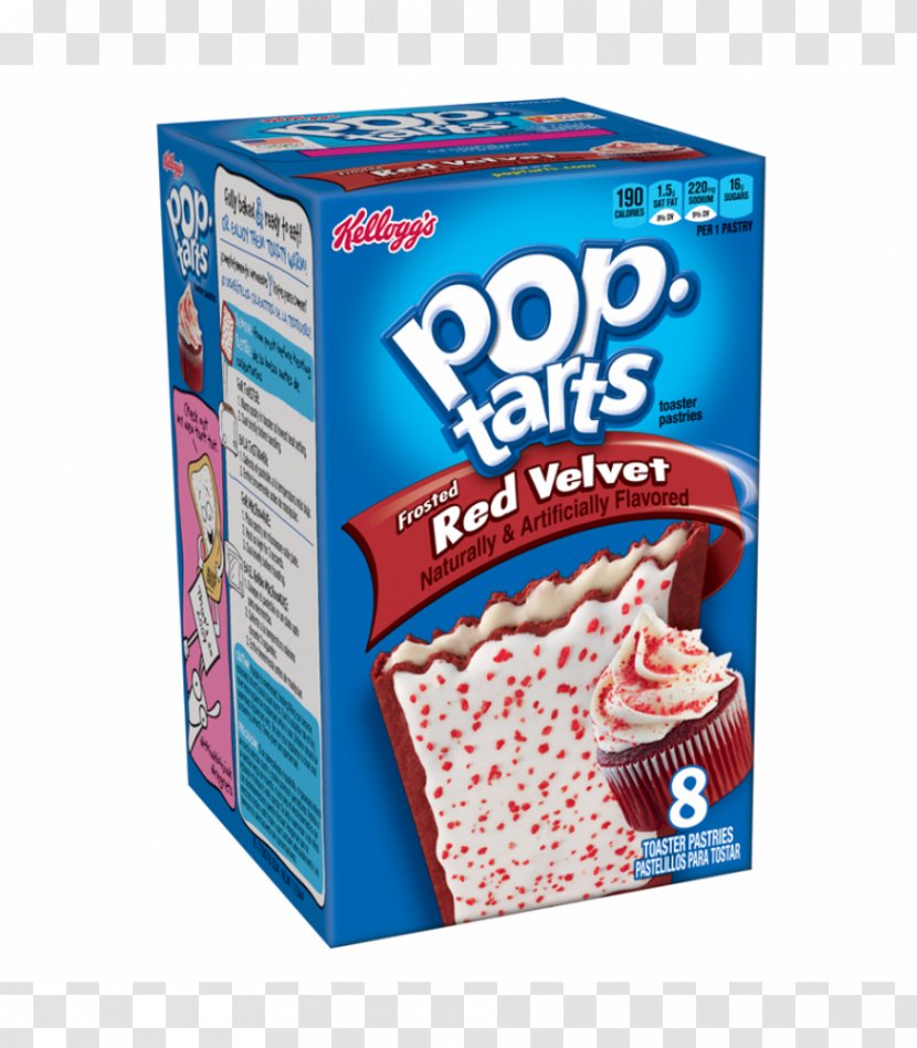 Red Velvet Cake Frosting & Icing Kellogg's Pop-Tarts Frosted Chocolate Fudge Toaster Pastry - TART Transparent PNG