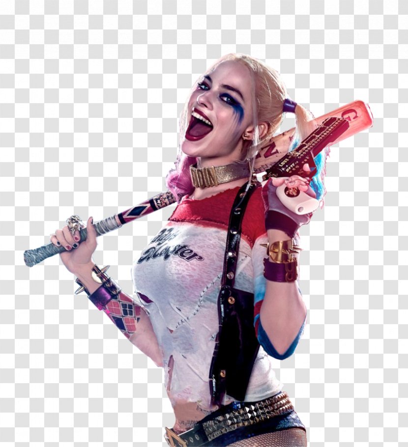 Margot Robbie Harley Quinn Joker Deadshot Suicide Squad - Microphone - Hd Transparent PNG