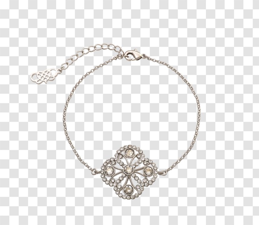 Necklace Bracelet Crystal Earring Jewellery - Platinum Transparent PNG