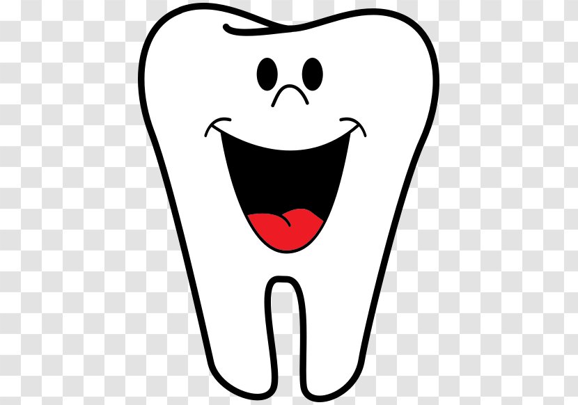 Human Tooth Dentistry Clip Art - Silhouette - Frame Transparent PNG