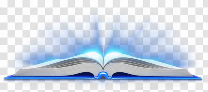 Light Book Desktop Wallpaper - Blue Transparent PNG