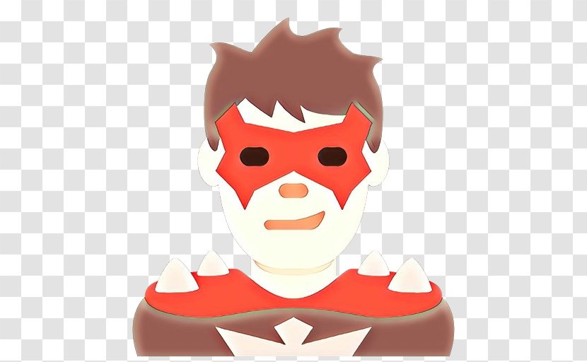 Red Cartoon Clip Art Head Fictional Character - Carmine Animation Transparent PNG