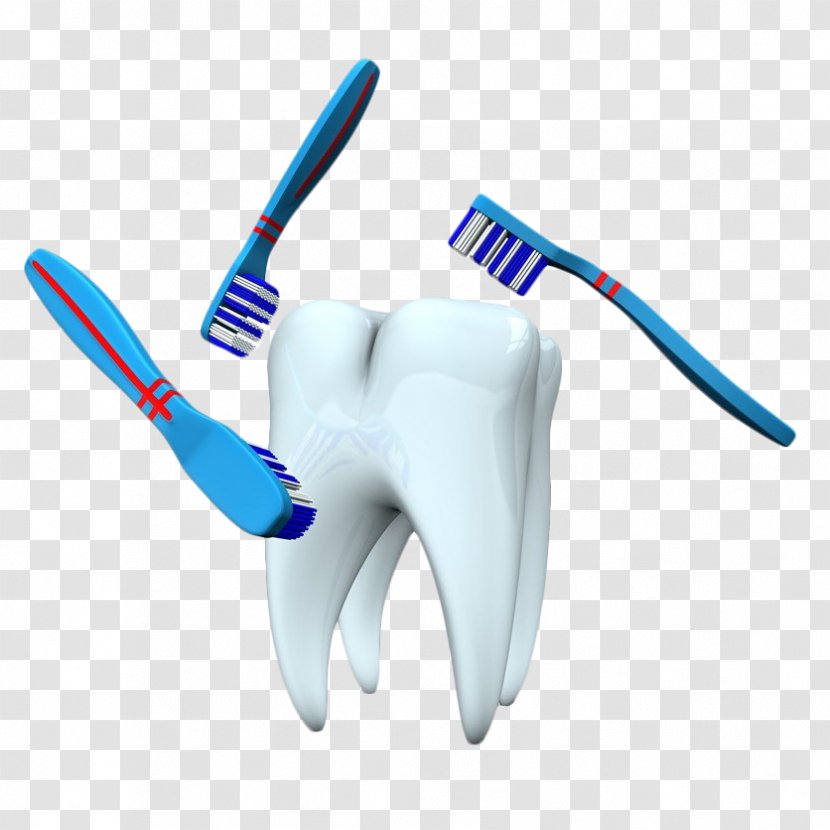 Toothbrush Teeth Cleaning Tooth Brushing - Watercolor - Hand Painted Clean Transparent PNG