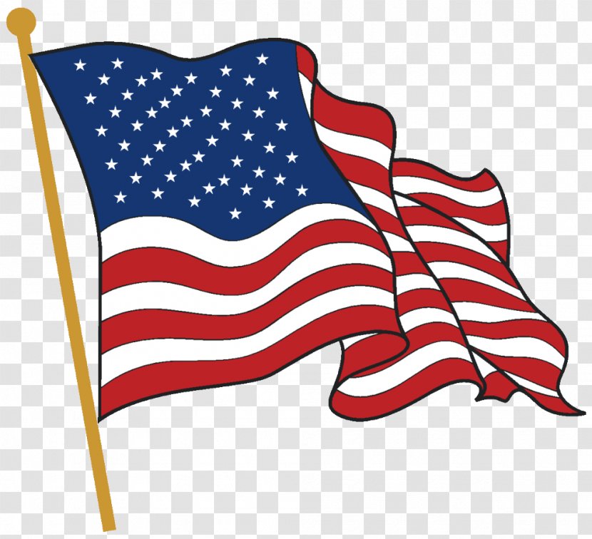 Flag Of The United States Clip Art - Independence Day - America Transparent PNG