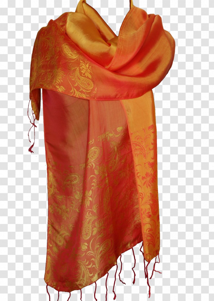 Scarf Silk Shawl Bow Tie Satin - Sarong Transparent PNG