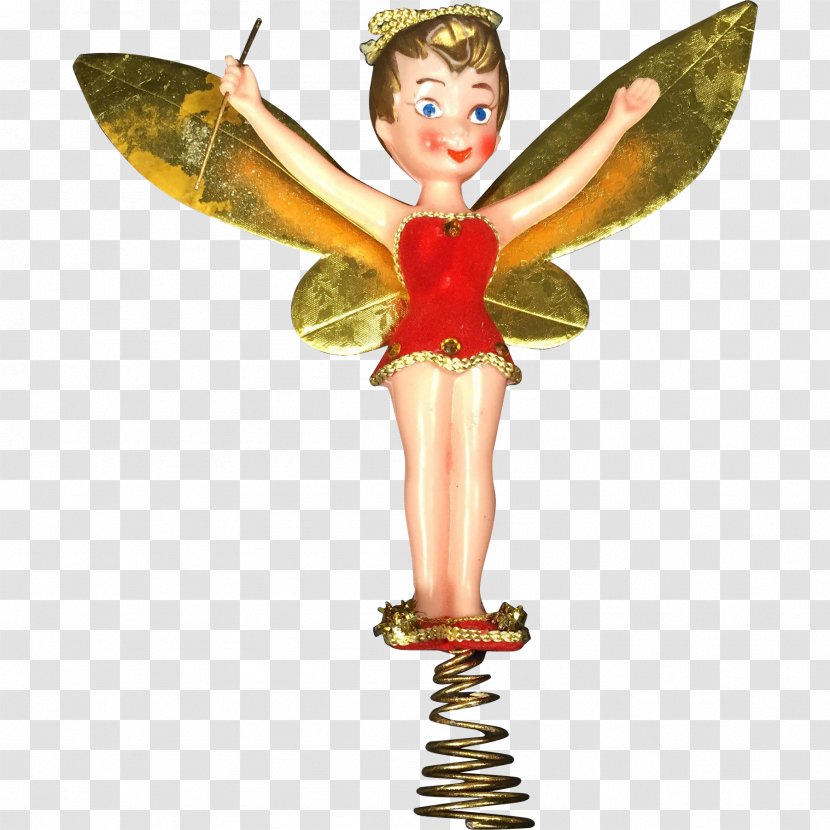 Insect Fairy Doll Figurine Christmas Ornament - Legendary Creature - Peter Pan Transparent PNG