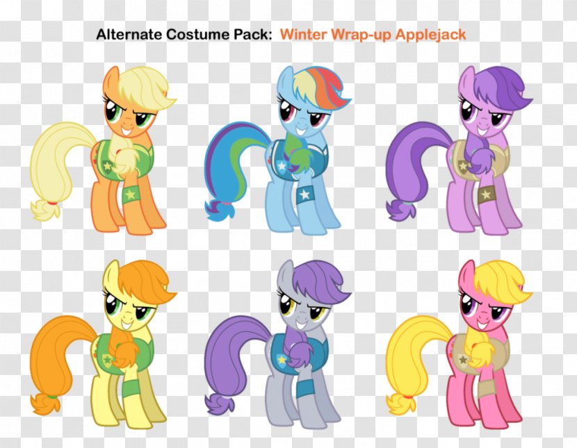 Pony Applejack Rainbow Dash Pinkie Pie Rarity - Heart - Silhouette Transparent PNG