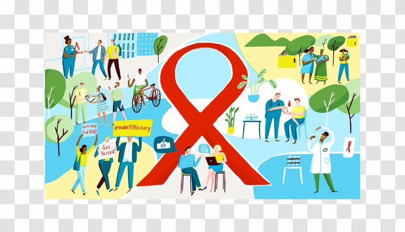 AIDS HIV Preventive Healthcare Infection - Illustrator - Hiv Transparent PNG