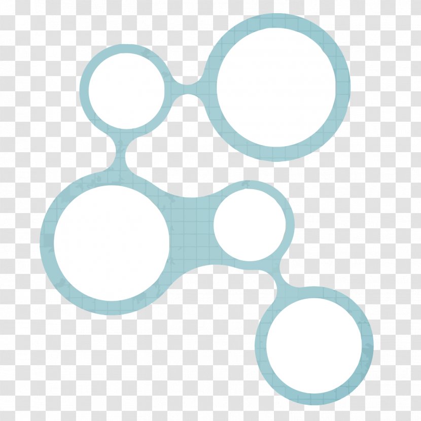 Circle - Designer - Vector Blue Frame Transparent PNG