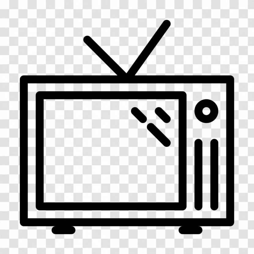 Television Transparency Computer Monitors Vector Monitor Cathode-ray Tube - Symbol - Line Art Transparent PNG