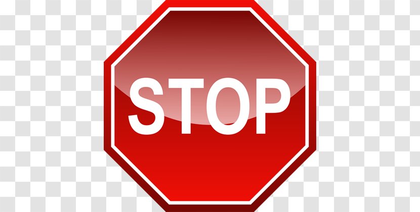 Stop Sign Clip Art - Signage Transparent PNG