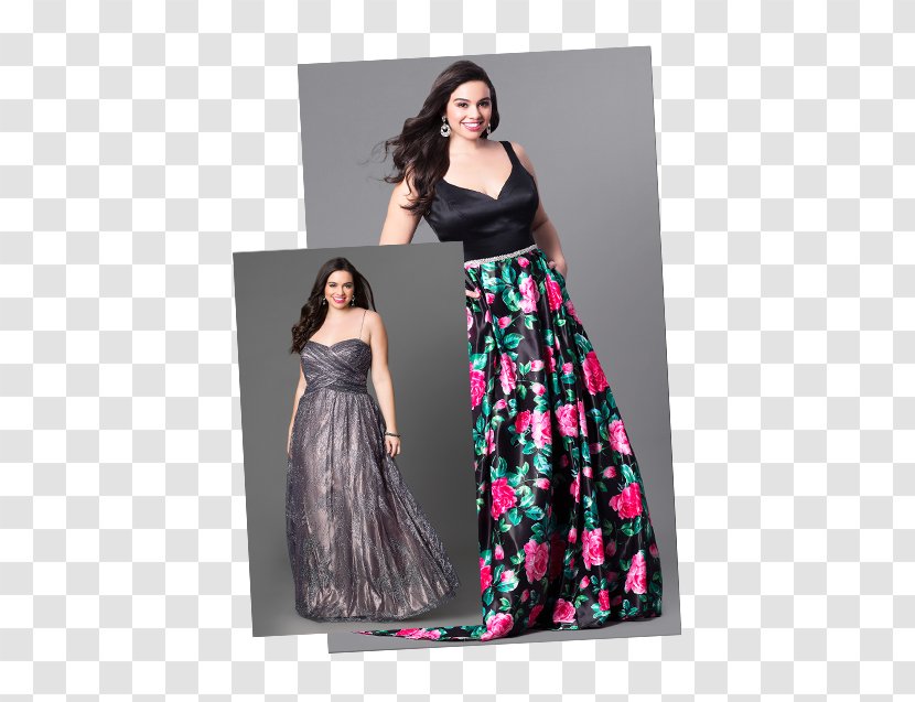 Formal Wear Prom Evening Gown Dress - Flower - Plus-size Clothing Transparent PNG