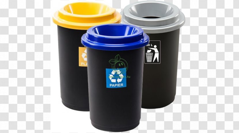 Rubbish Bins & Waste Paper Baskets Collector Plastic Cylinder - Biola Transparent PNG