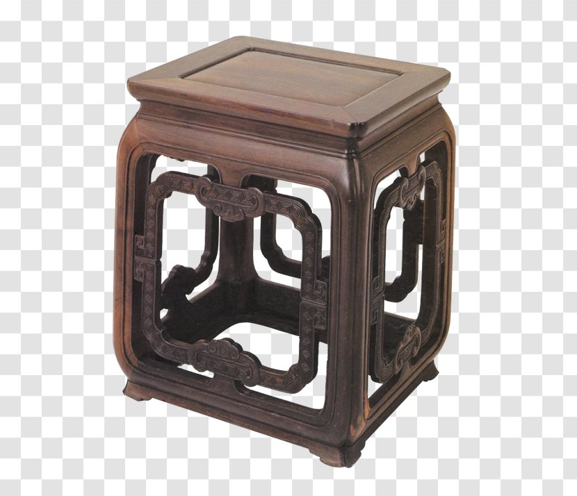 Table Chair Furniture Stool - Living Room - Ancient Transparent PNG