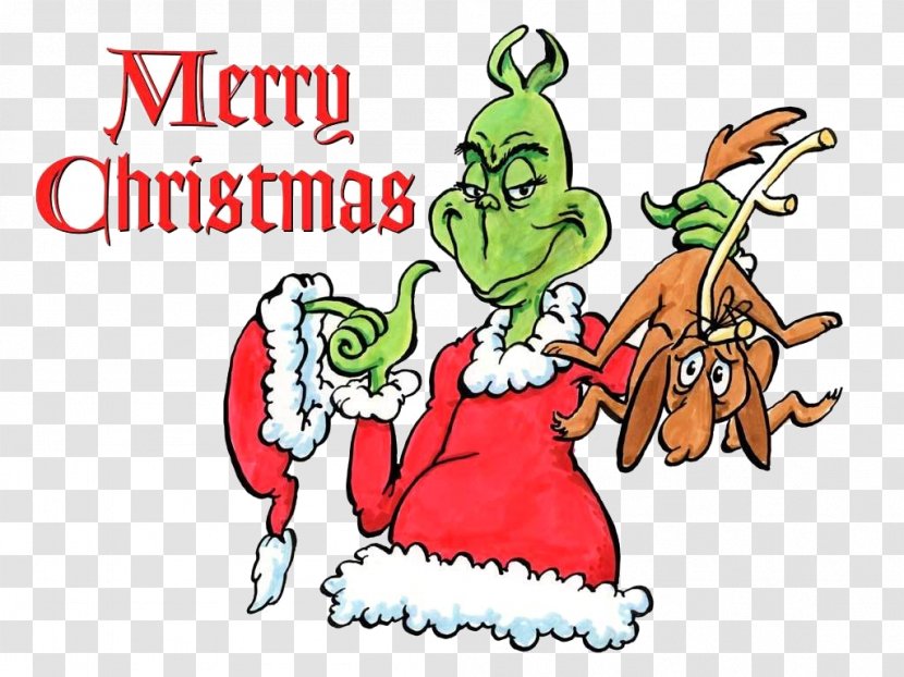 The Grinch Cartoon - Happy - Plant Transparent PNG