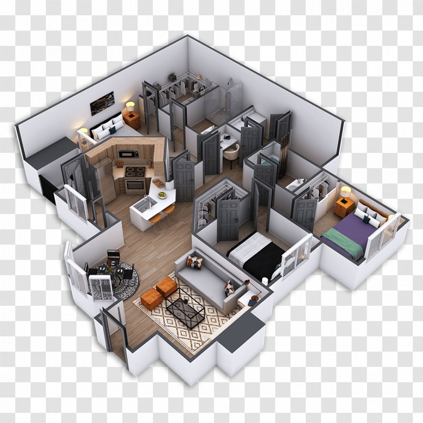 Product Design Floor Plan - Open Up Kitchen To Dining Room Transparent PNG