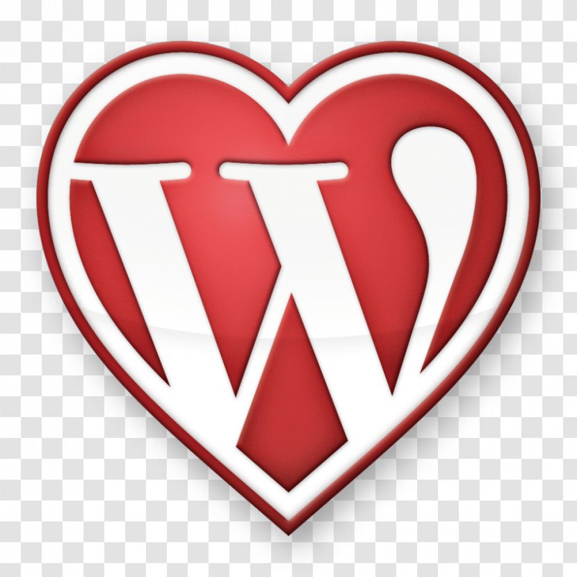 Amazon.com WordPress.com Plug-in Blog - Heart - WordPress Transparent PNG