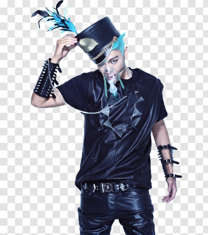 T O P Bigbang Alive Galaxy Tour Blue Always Monster Transparent Png