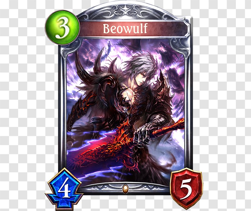 Shadowverse Cygames Japanese Camellia カード - Silhouette - Beowulf Art Transparent PNG