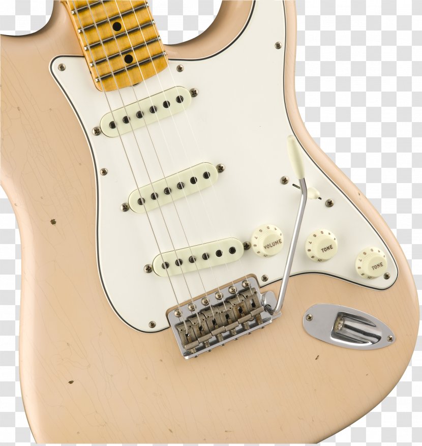 Bass Guitar Electric Fender Stratocaster Musical Instruments Corporation Sunburst - Silhouette Transparent PNG