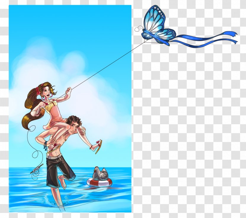Art Painting Character - Water - Fly A Kite Transparent PNG