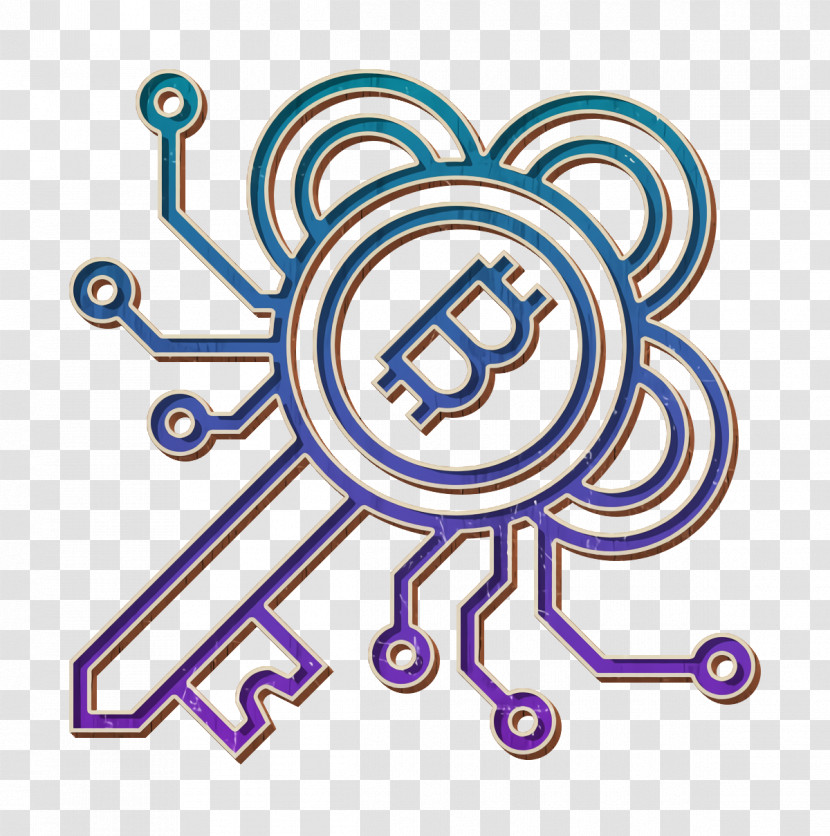 Key Icon Blockchain Icon Encrypted Icon Transparent PNG