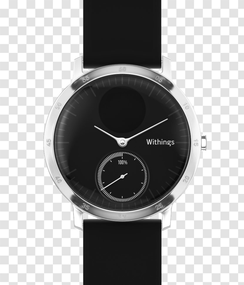 Withings Activité Steel Nokia HR Smartwatch Activity Tracker - Watch Transparent PNG