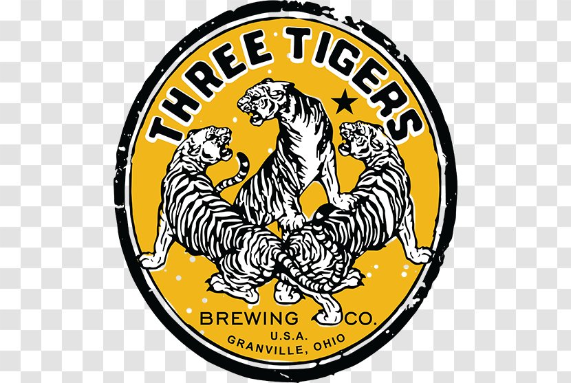 Three Tigers Brewing Company Low-alcohol Beer Brewery Brewers Association - Area Transparent PNG