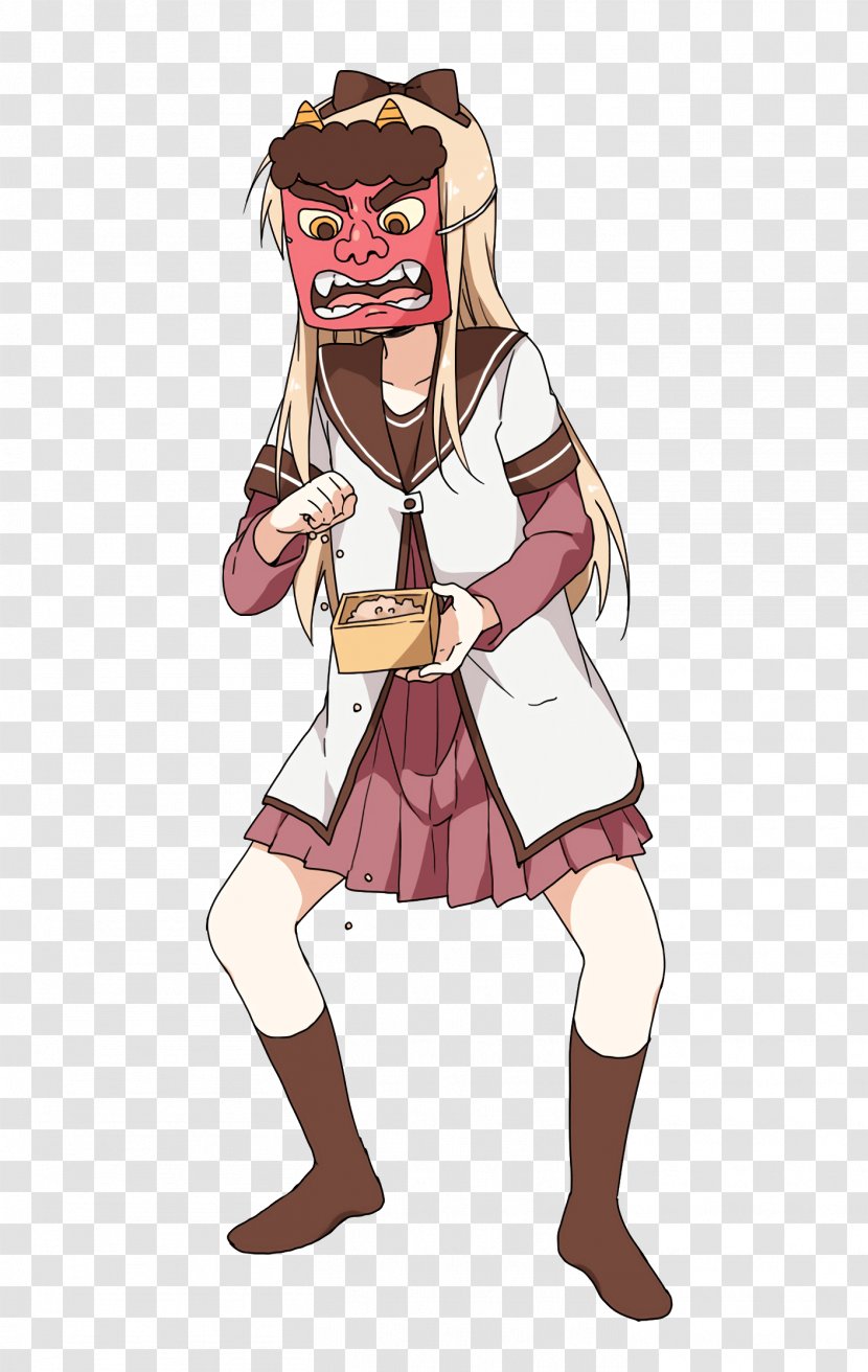 Namori Setsubun YuruYuri Ehōmaki Illustrator - Frame - Watercolor Transparent PNG