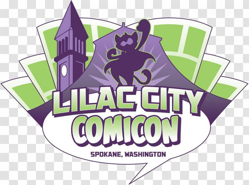 Spokane Logo Lilac City Comicon San Diego Comic-Con Comics Transparent PNG