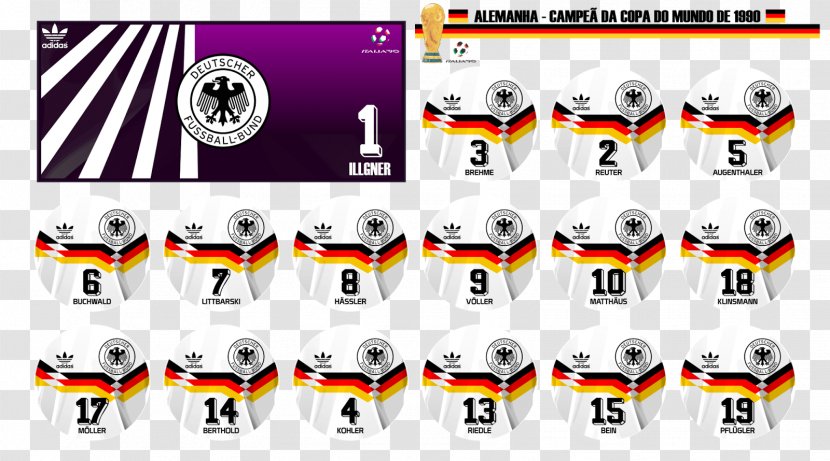 Germany National Football Team 1990 Fifa World Cup 14 10 Fifaワールドカップドイツ代表 Brand