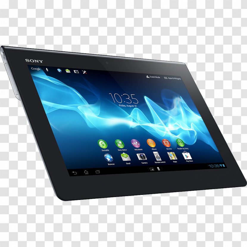 Sony Xperia Tablet S Z4 - Computer - Android Transparent PNG