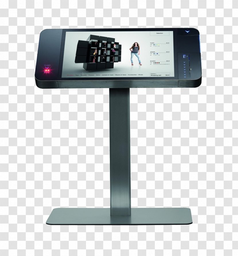 Kiosk Retail Touchscreen Display Device Digital Signs - Information - Interactive Kiosks Transparent PNG