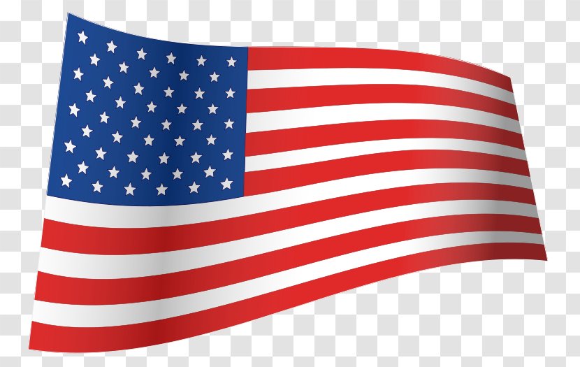 Flag Of The United States Clip Art - American Transparent PNG