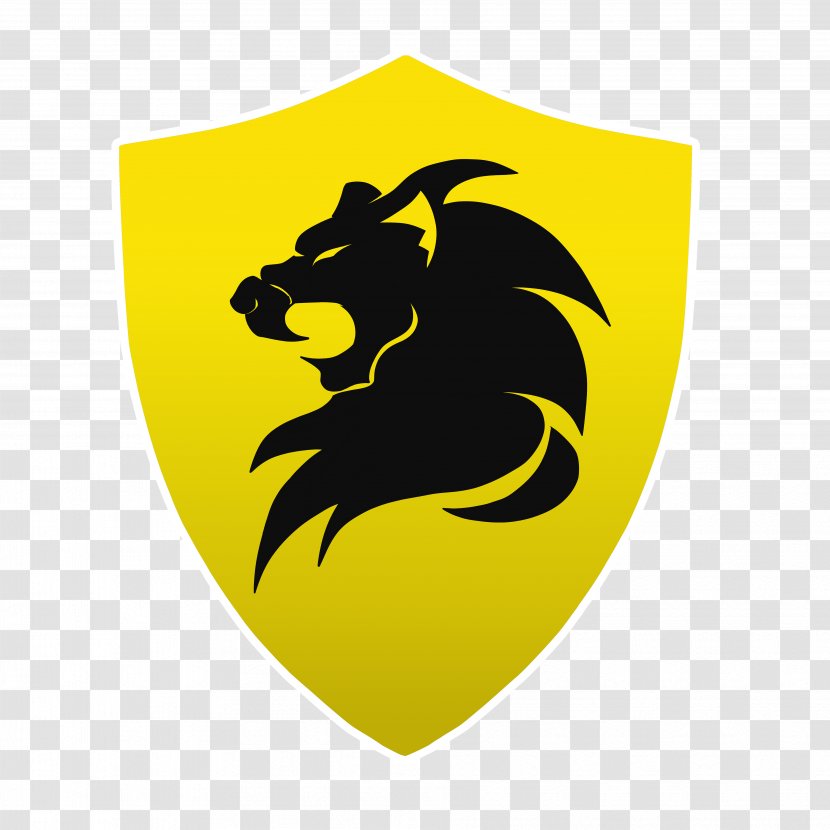 Logo Font Carnivores - Yellow Transparent PNG