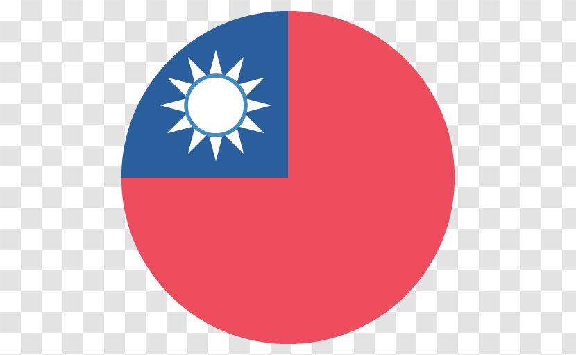 Taiwan Blue Sky With A White Sun Flag Of The Republic China Xinhai Revolution Transparent PNG