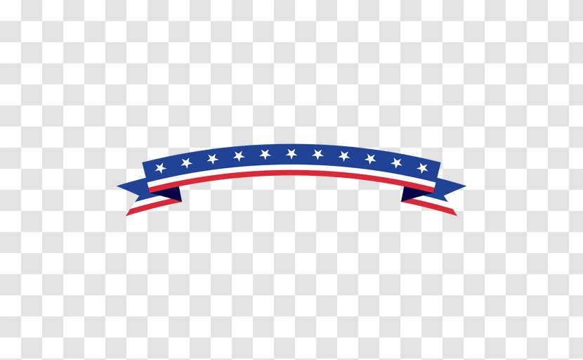 Flag Of The United States - Curved Line Transparent PNG