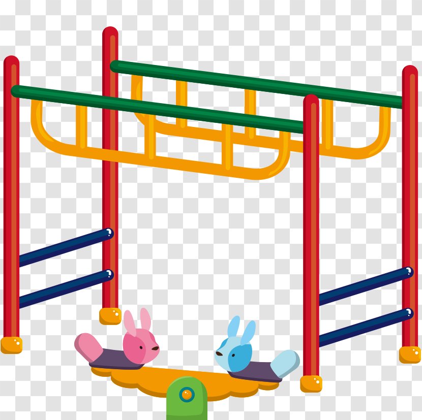 Park Playground Cartoon Clip Art - Slide - Creative Kids Fitness Transparent PNG